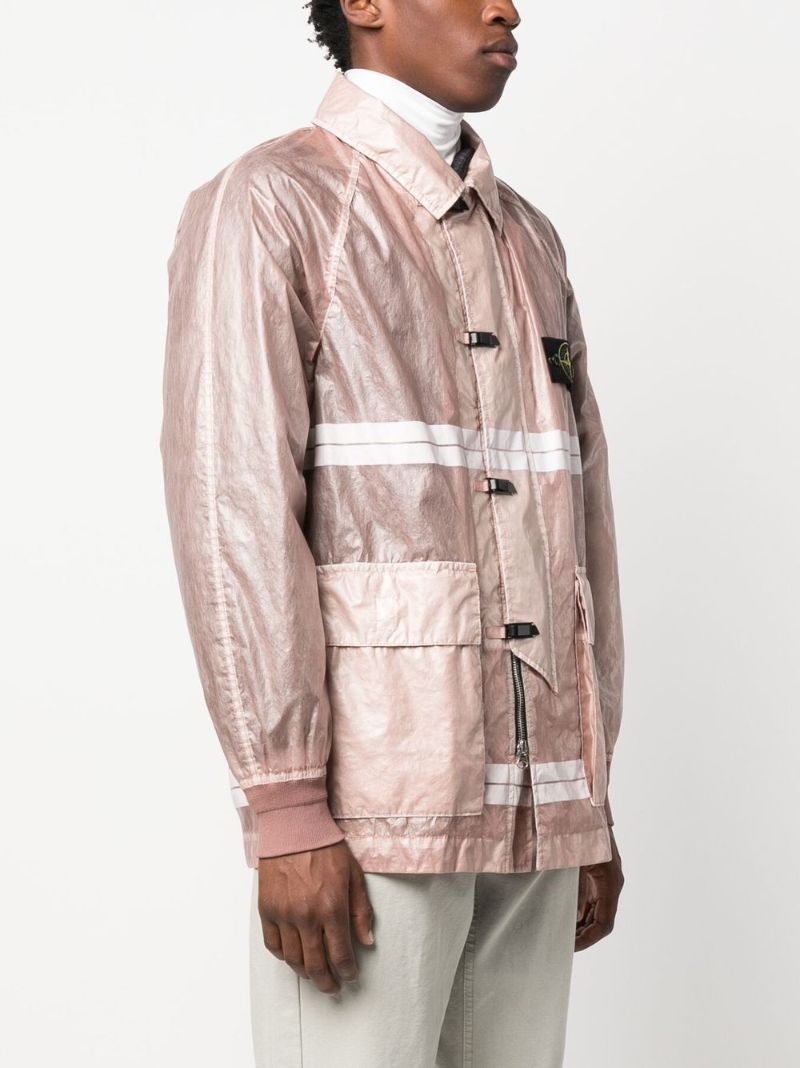 Pink Layered Lightweight Jacket