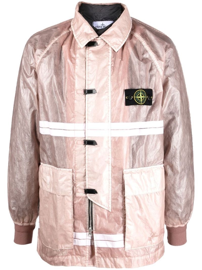 Pink Layered Lightweight Jacket