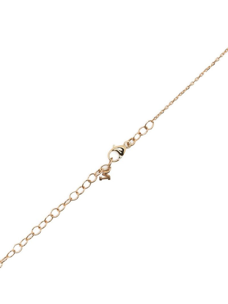 14k Yellow Gold Diamond Pendant Necklace