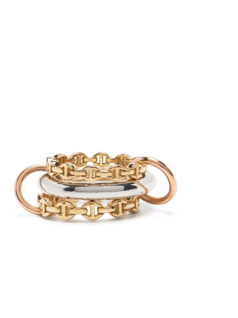 X Hoorsenbuhs 18k Yellow Gold Microdame Ring
