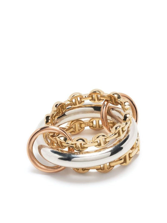 X Hoorsenbuhs 18k Yellow Gold Microdame Ring