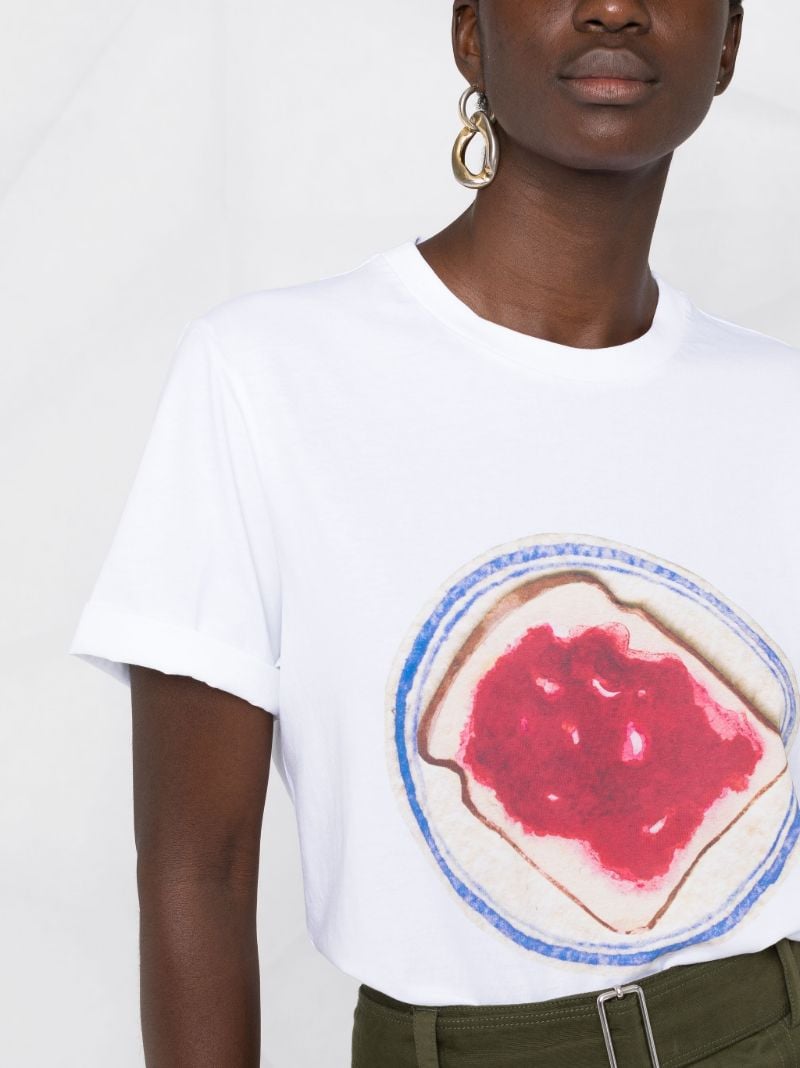 Jam-print Cotton T-shirt