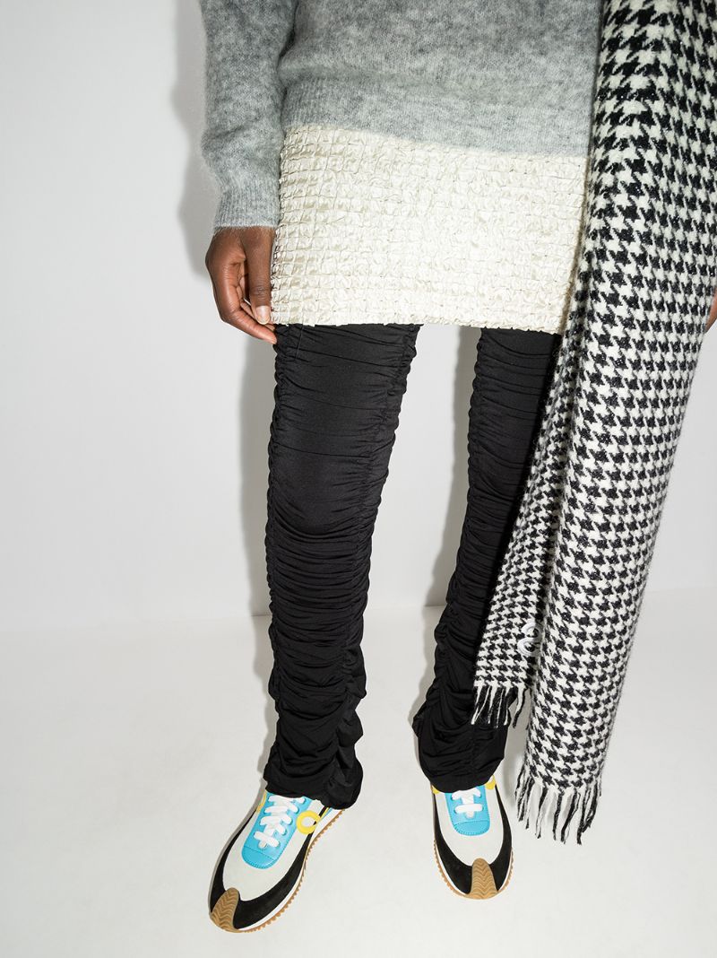 Multicoloured Flow Runner Suede Sneakers