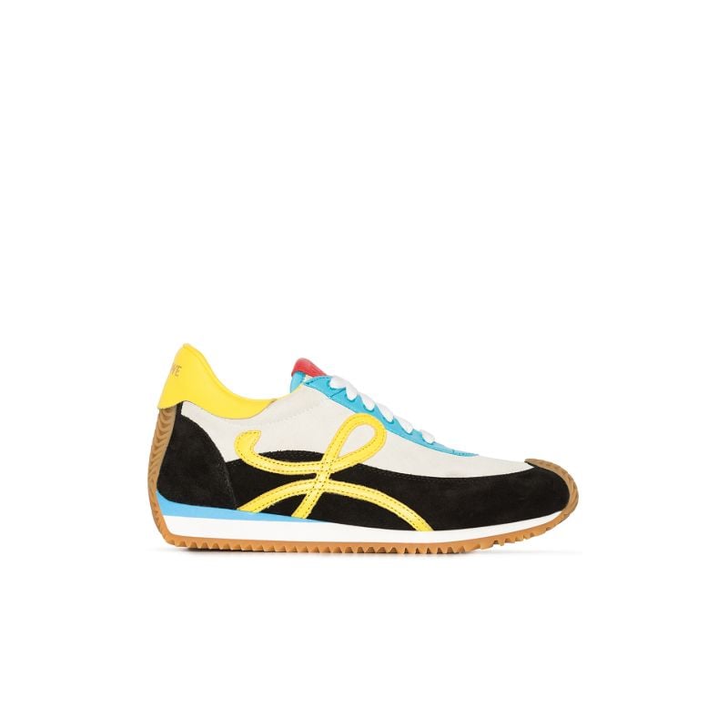 Multicoloured Flow Runner Suede Sneakers