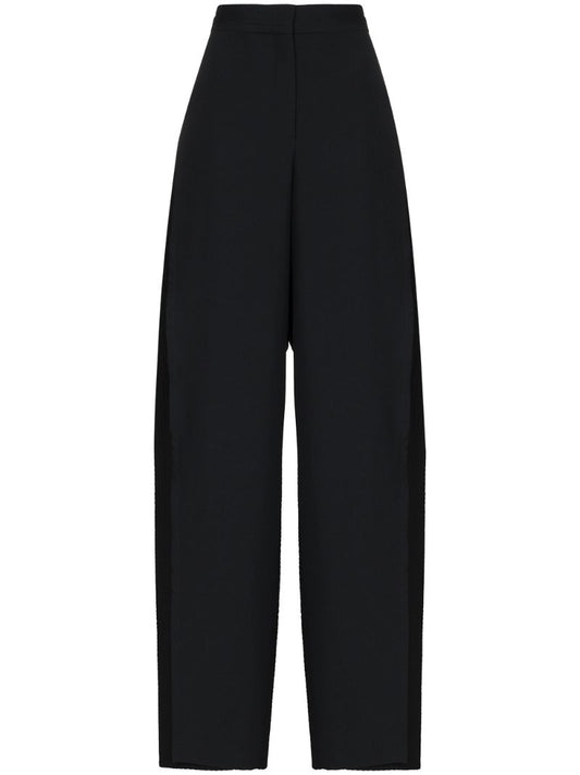 Panelled Wide-leg Trousers