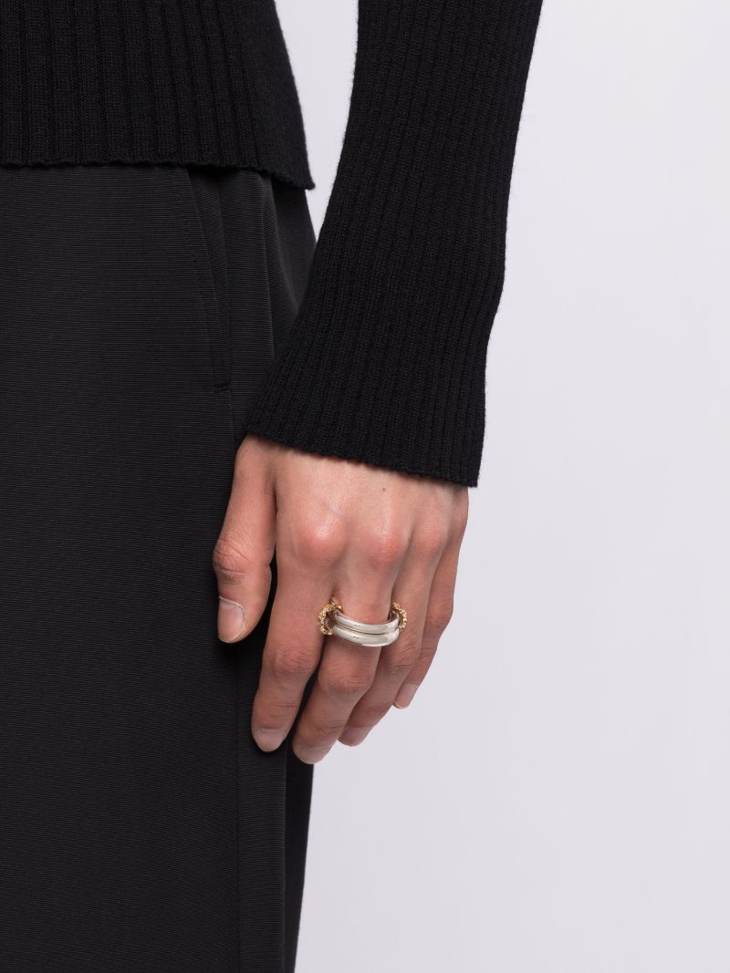 X Hoorsenbuhs Sterling Silver Virgo Ring
