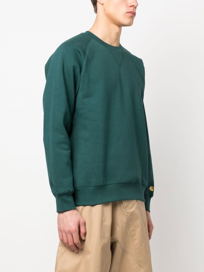 Green Chase Crew Neck Sweatshirt