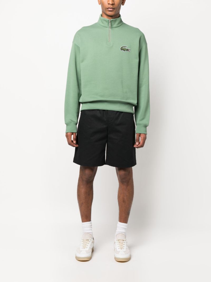 Green Half-zip Sweatshirt