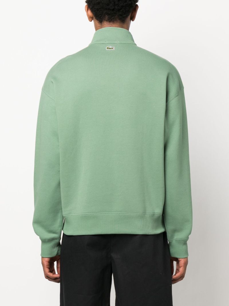 Green Half-zip Sweatshirt
