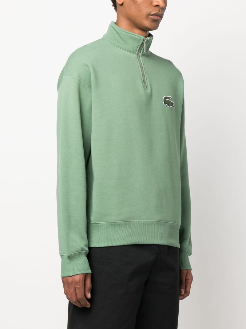 Green Half-zip Sweatshirt