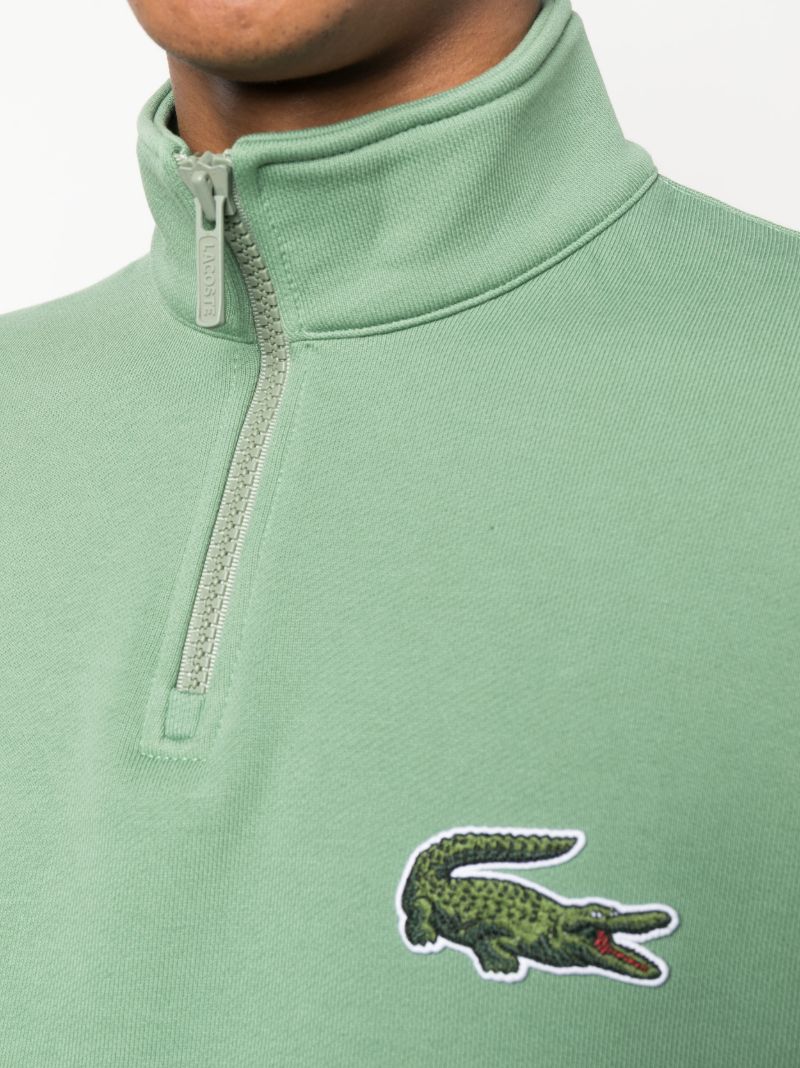 Green Half-zip Sweatshirt
