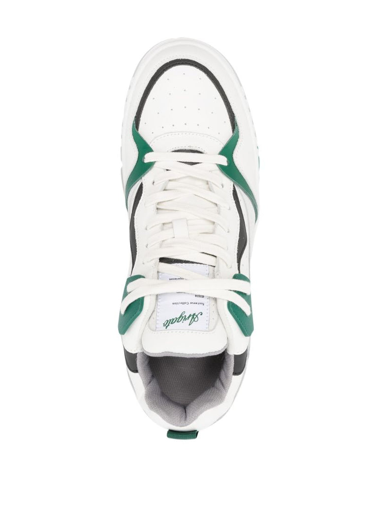 White Astro Leather Sneakers