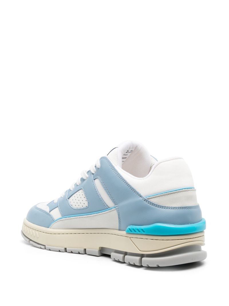 Blue Lace Up Sneakers