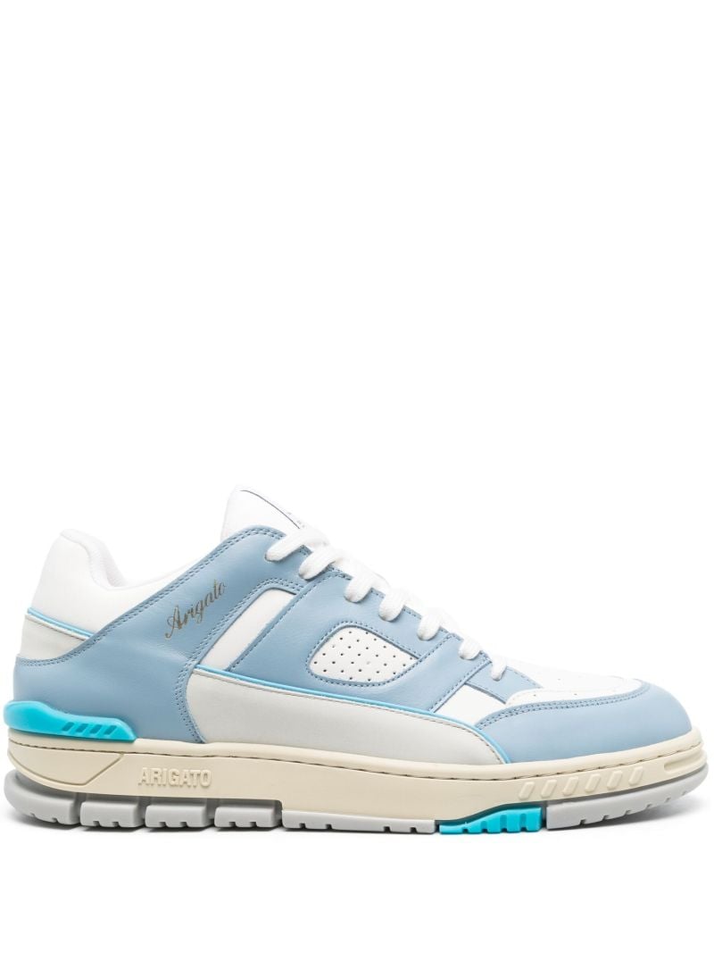 Blue Lace Up Sneakers