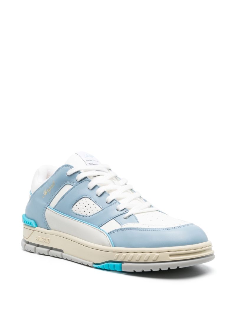 Blue Lace Up Sneakers