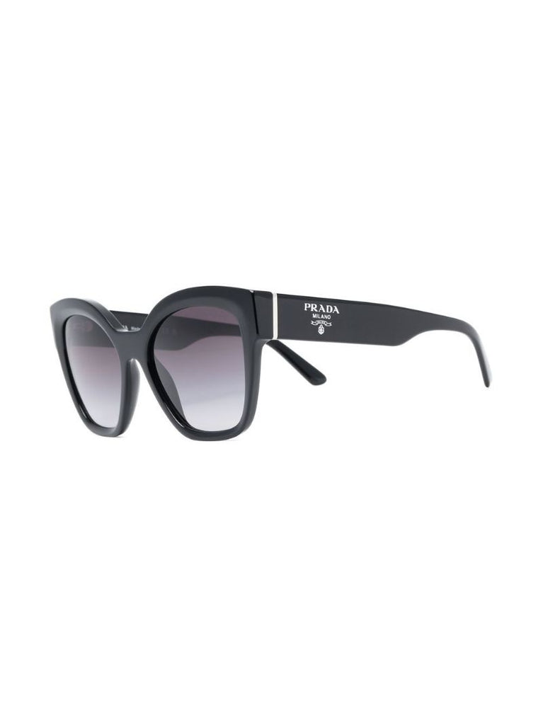 Black Oversized Butterfly Frame Sunglasses