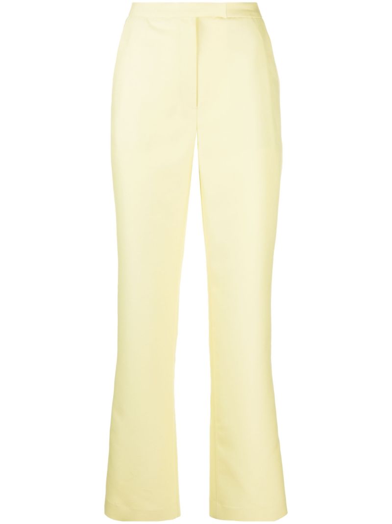 Yellow Straight-leg Trousers