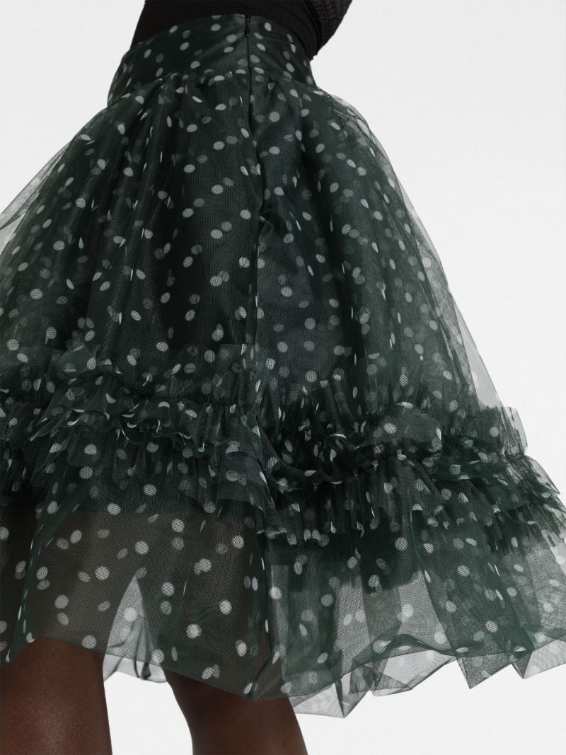 Bonnie Polka Dot Print Tulle Skirt
