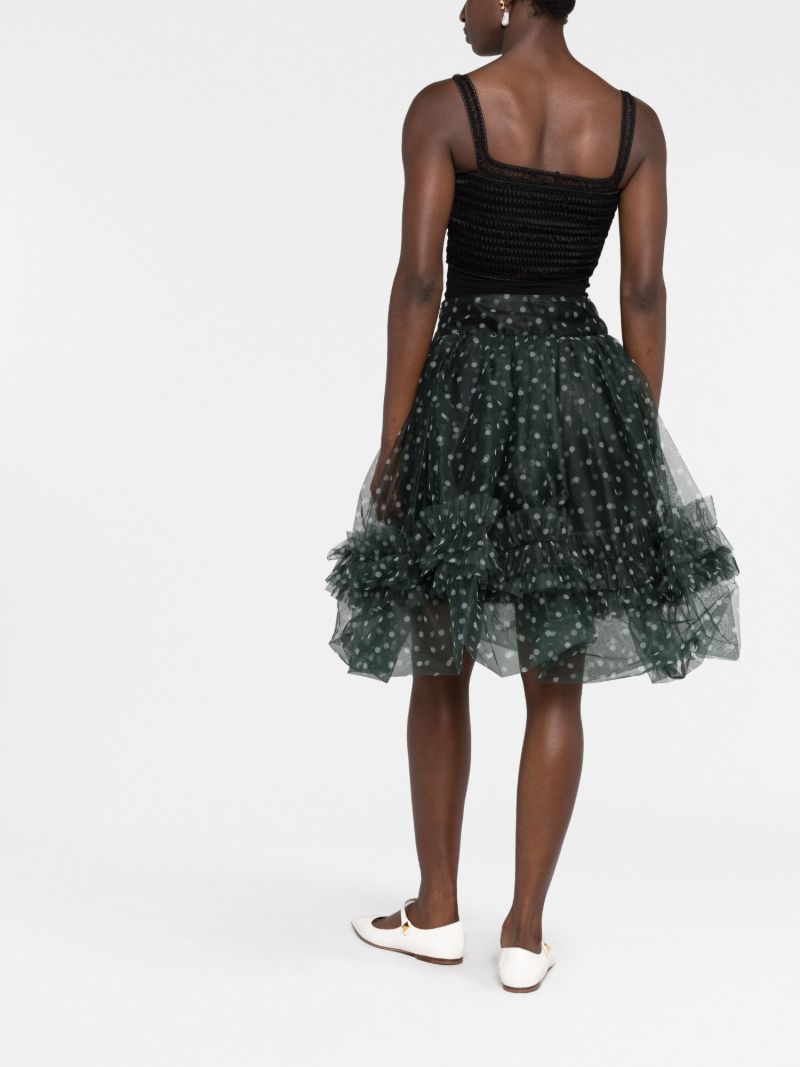 Bonnie Polka Dot Print Tulle Skirt