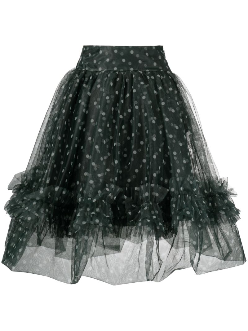 Bonnie Polka Dot Print Tulle Skirt