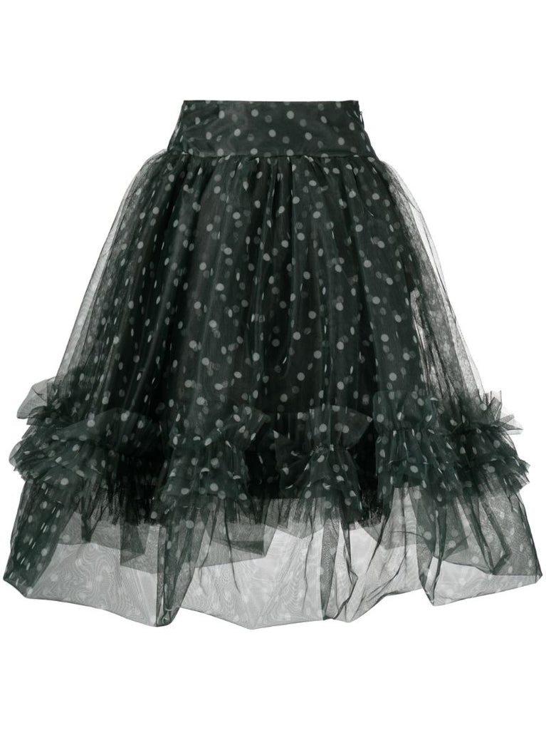 Bonnie Polka Dot Print Tulle Skirt
