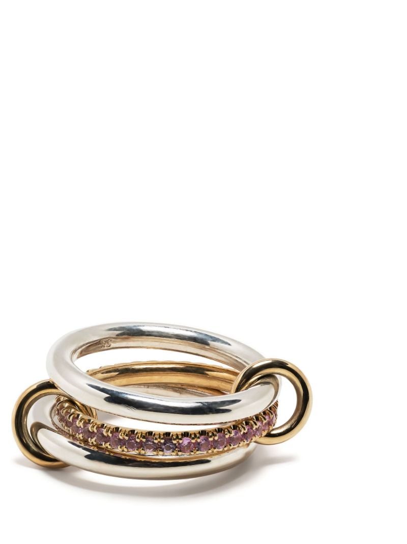 Sterling Silver Libra Petite Sapphire Ring