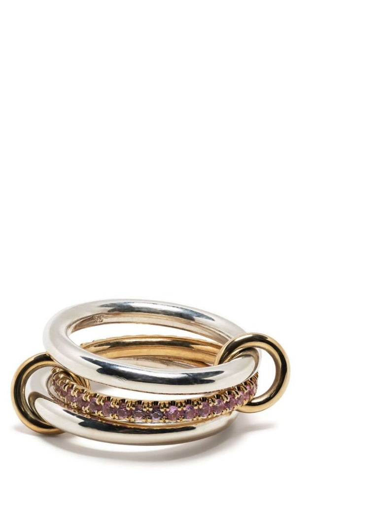Sterling Silver Libra Petite Sapphire Ring