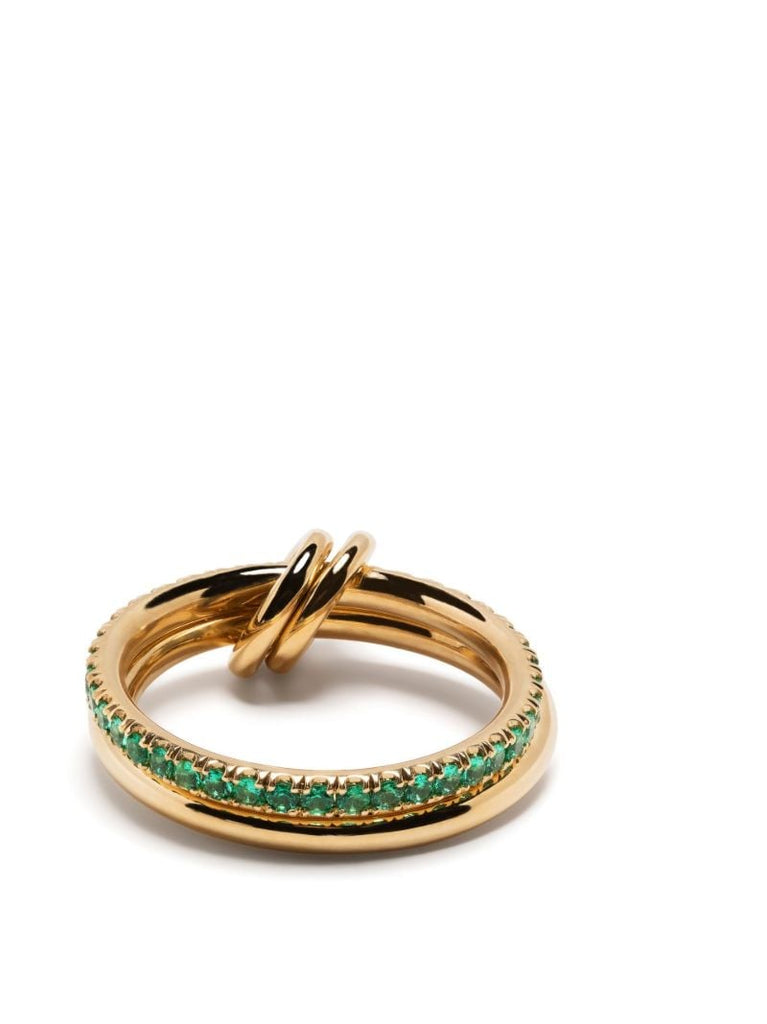 18k Yellow Gold Ceres Emerald Ring