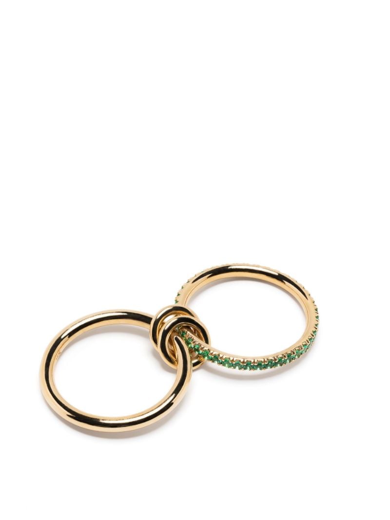 18k Yellow Gold Ceres Emerald Ring