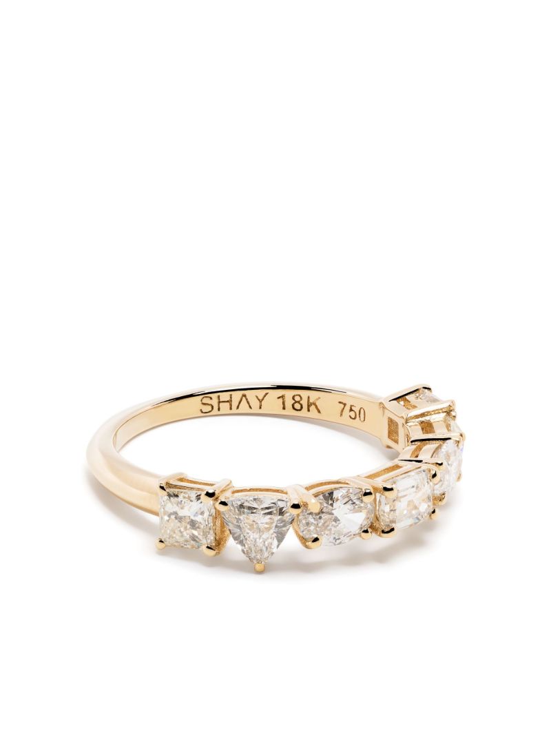 18k Yellow Gold Diamond Ring