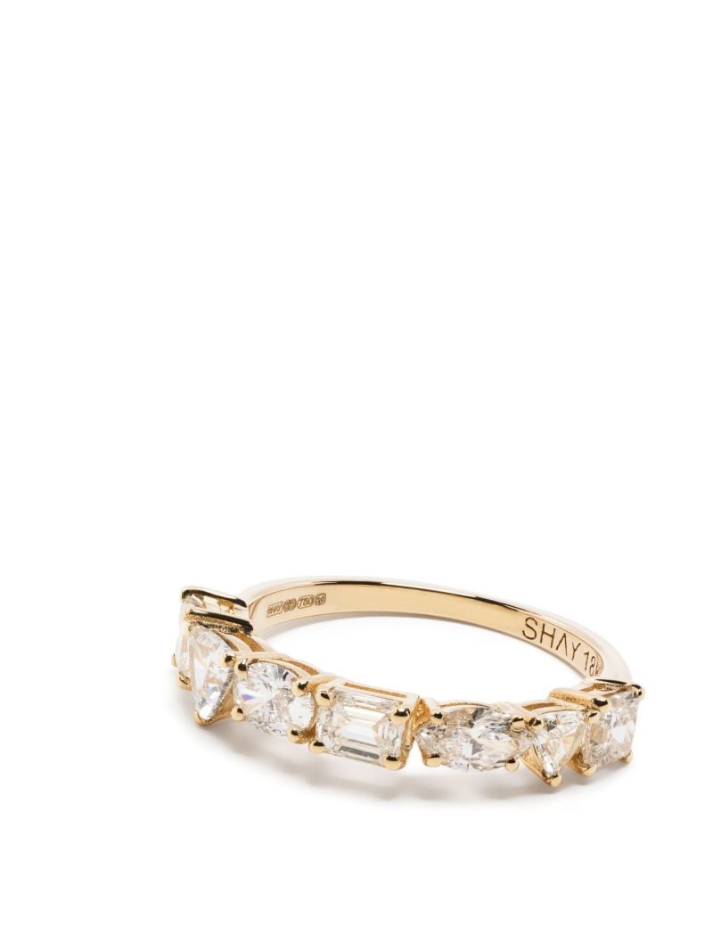 18k Yellow Gold Diamond Ring