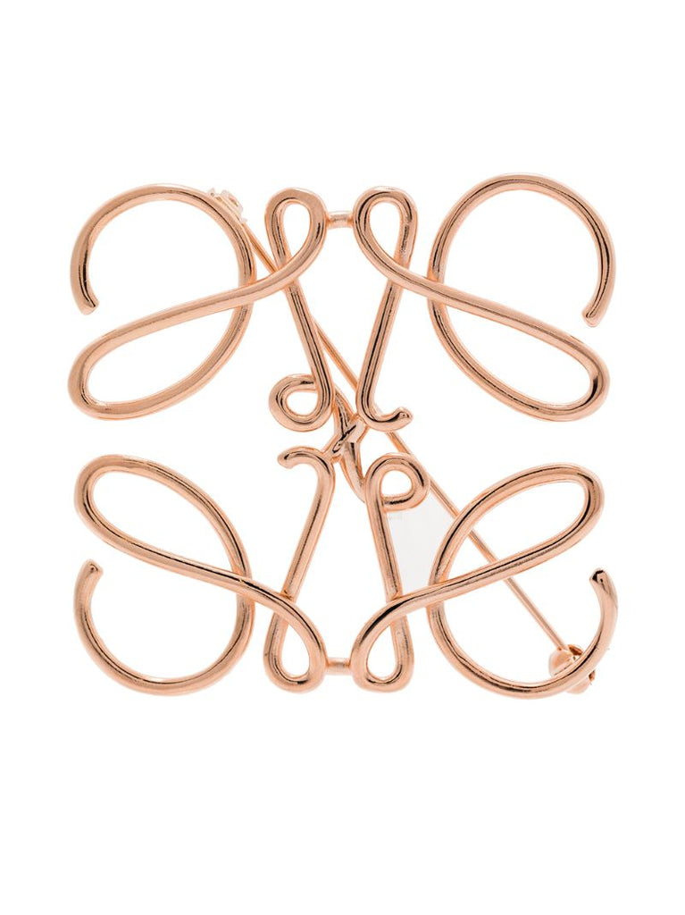 Anagram Shaped Brooch