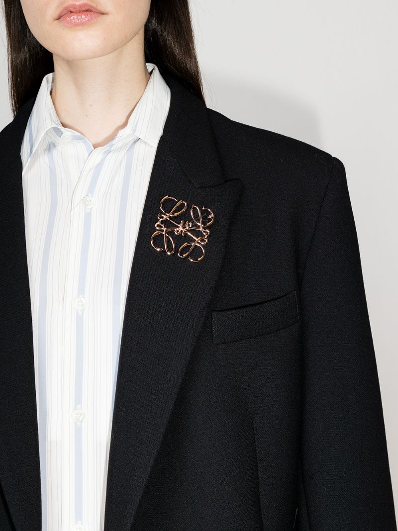 Anagram Shaped Brooch