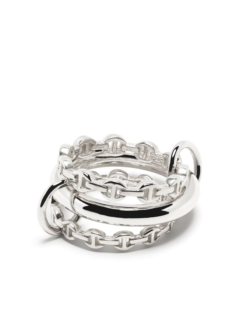 X Hoorsenbuhs Sterling Silver Microdame Ring