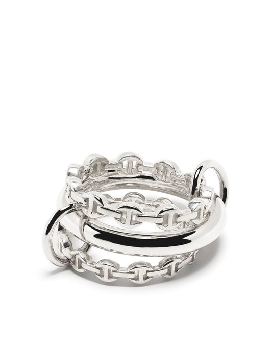 X Hoorsenbuhs Sterling Silver Microdame Ring