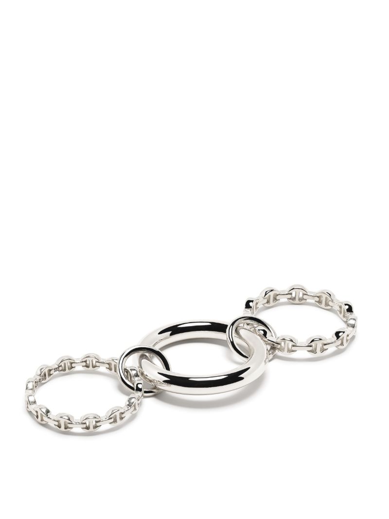 X Hoorsenbuhs Sterling Silver Microdame Ring