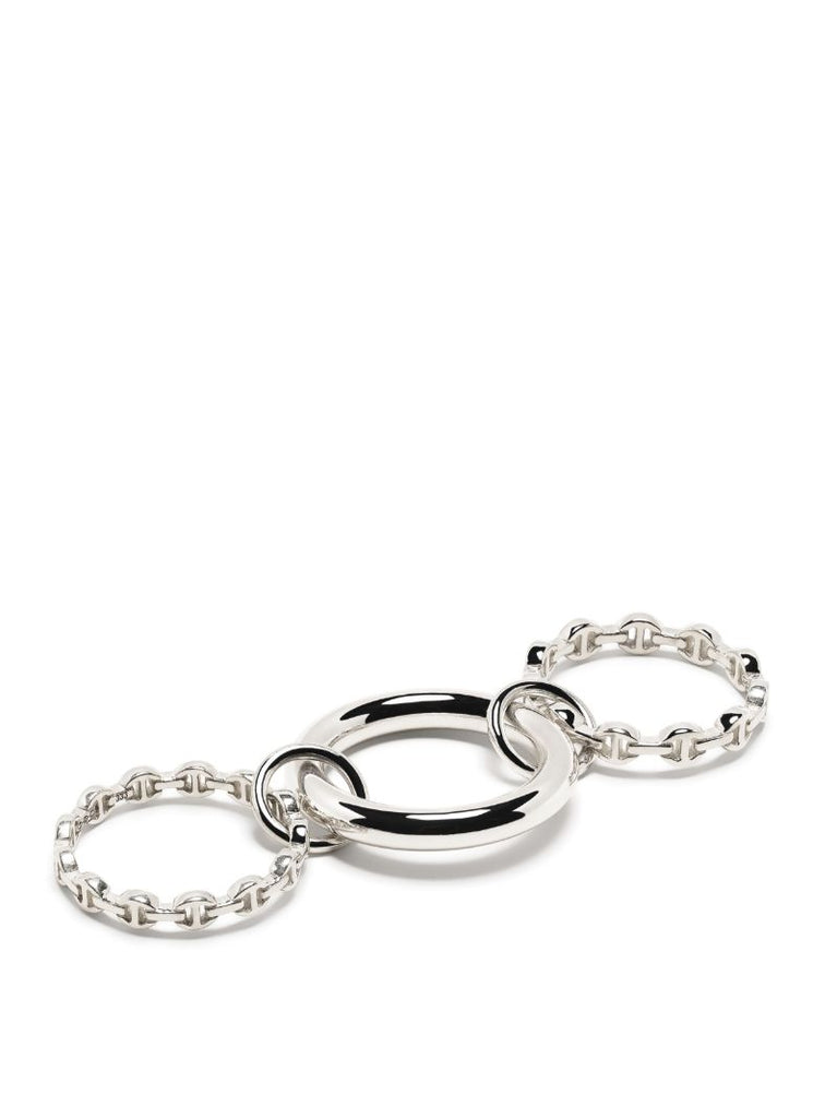 X Hoorsenbuhs Sterling Silver Microdame Ring