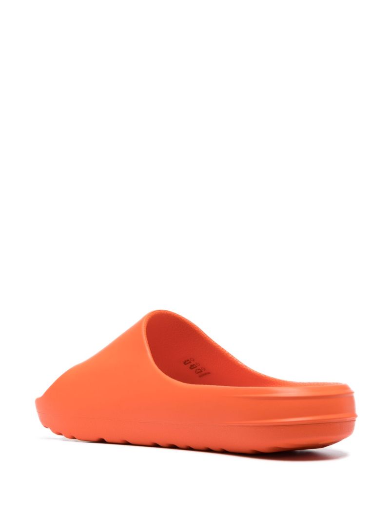 Orange Logo Embossed Slides