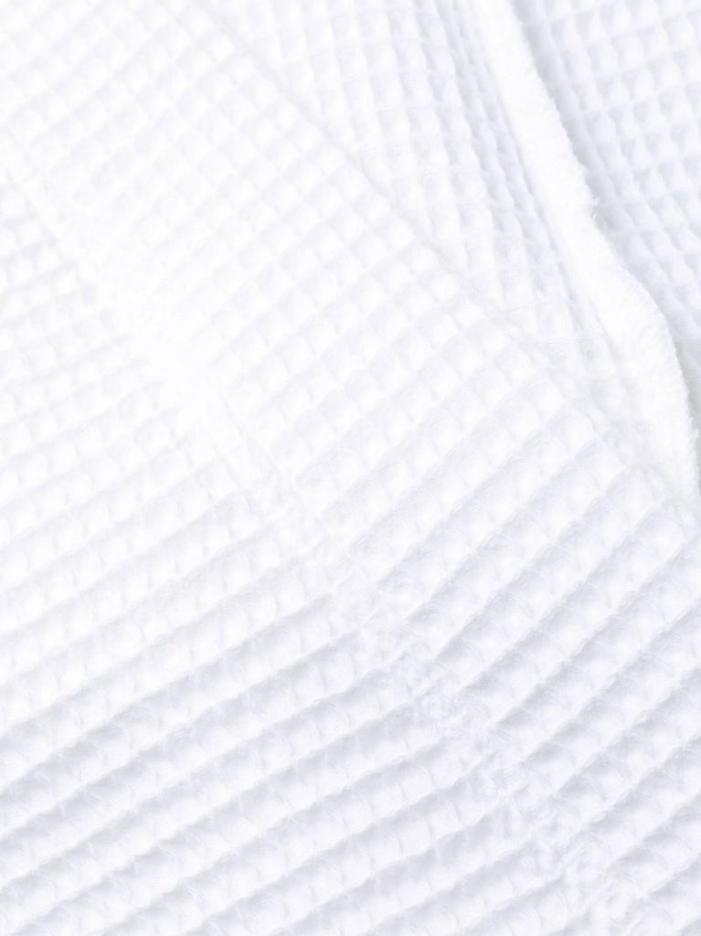 White Waffle Cotton Bathrobe