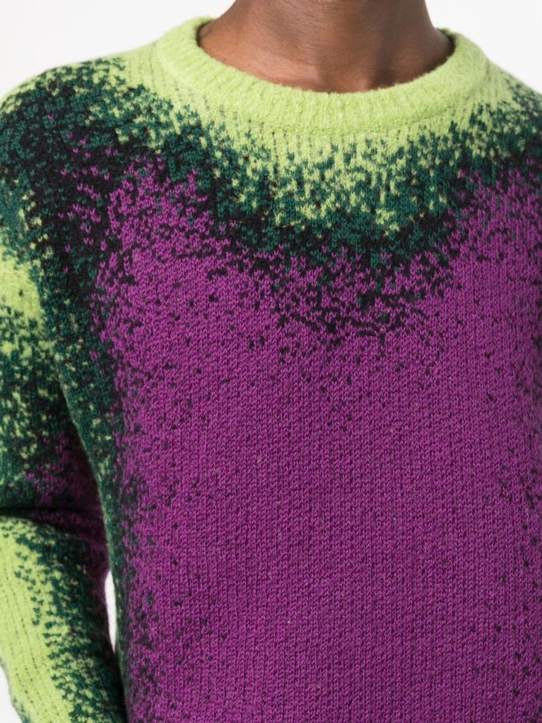 Purple Gradient Sweater