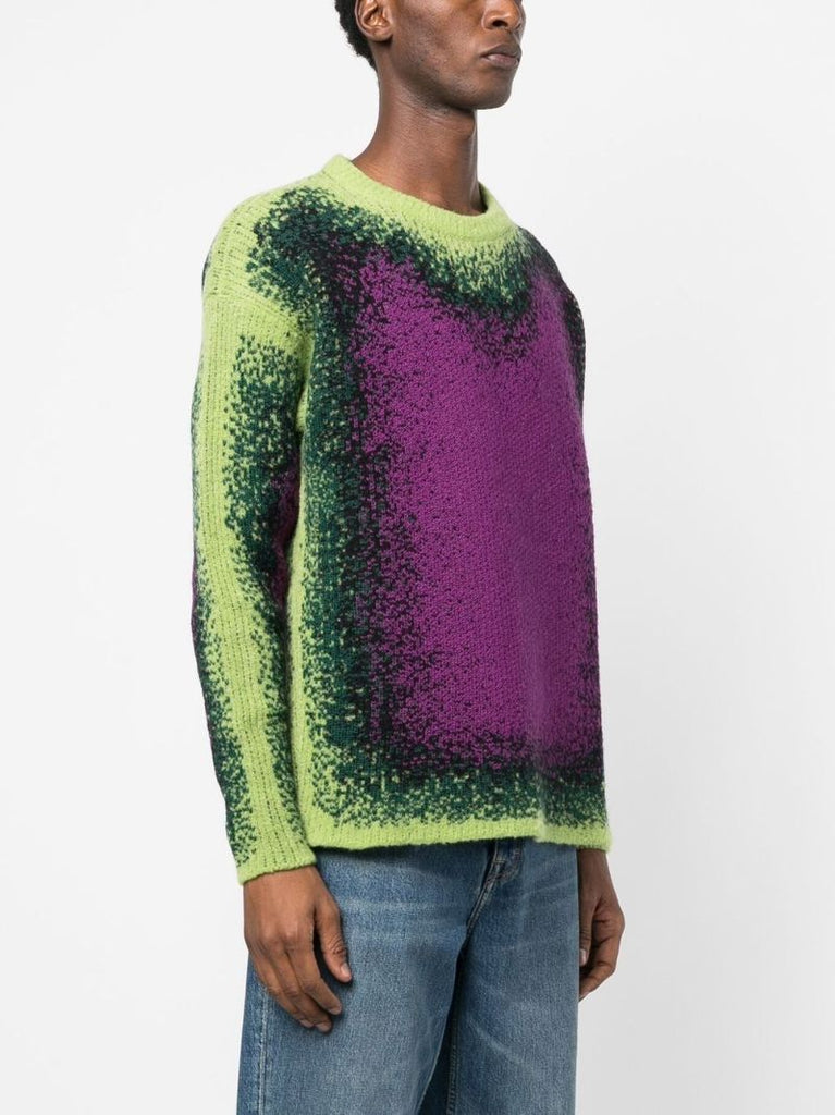 Purple Gradient Sweater