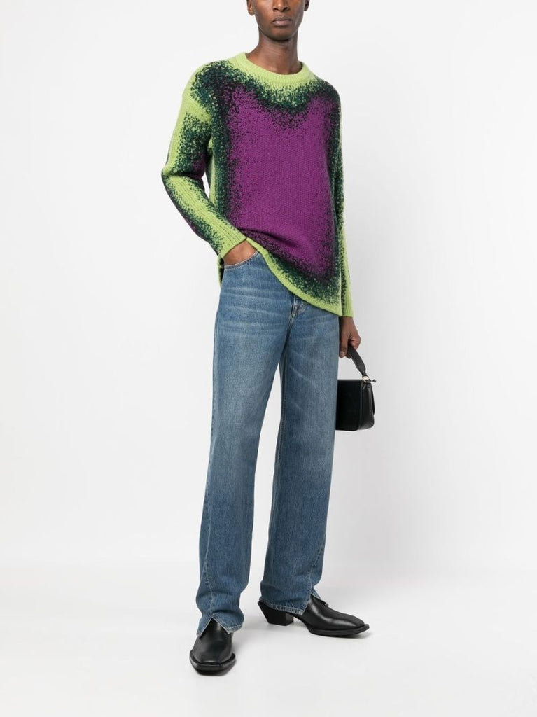 Purple Gradient Sweater