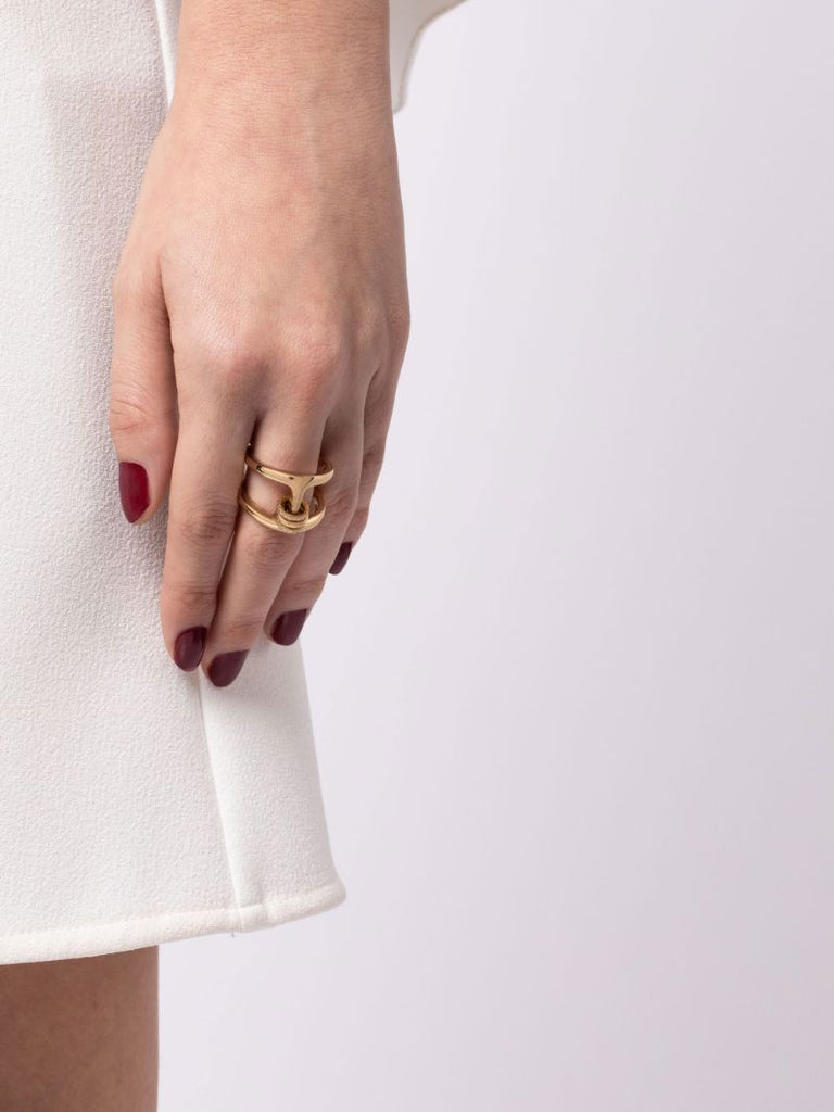 X Hoorsenbuhs 18k Yellow Gold Phantom Diamond Ring