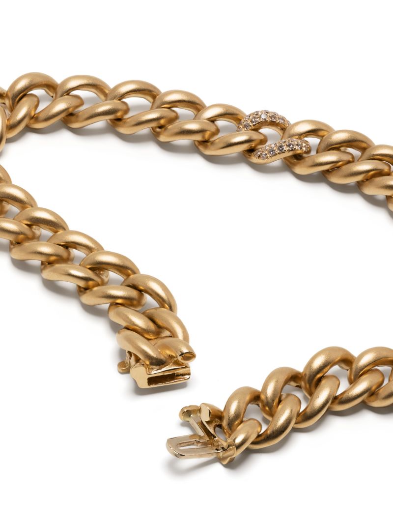 18k Yellow Gold Diamond Bracelet