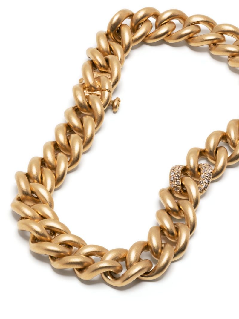 18k Yellow Gold Diamond Bracelet