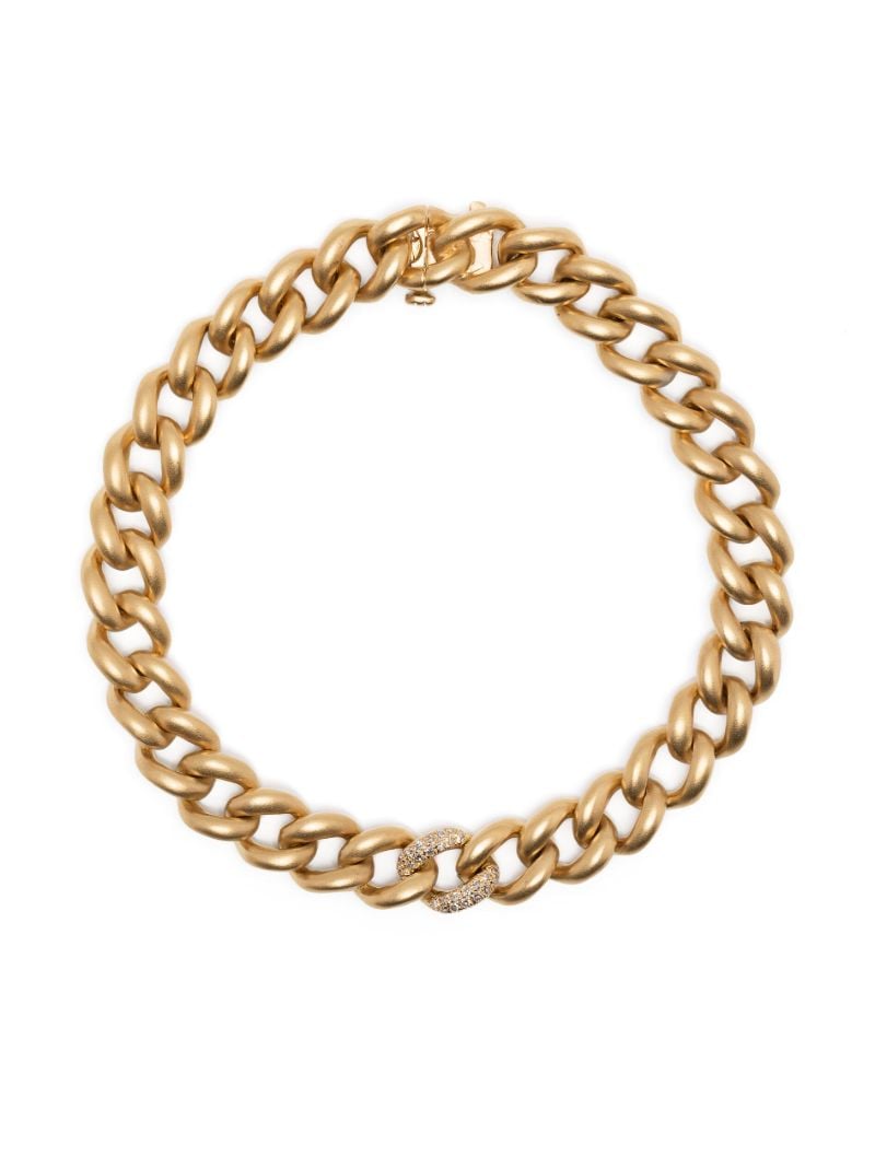 18k Yellow Gold Diamond Bracelet