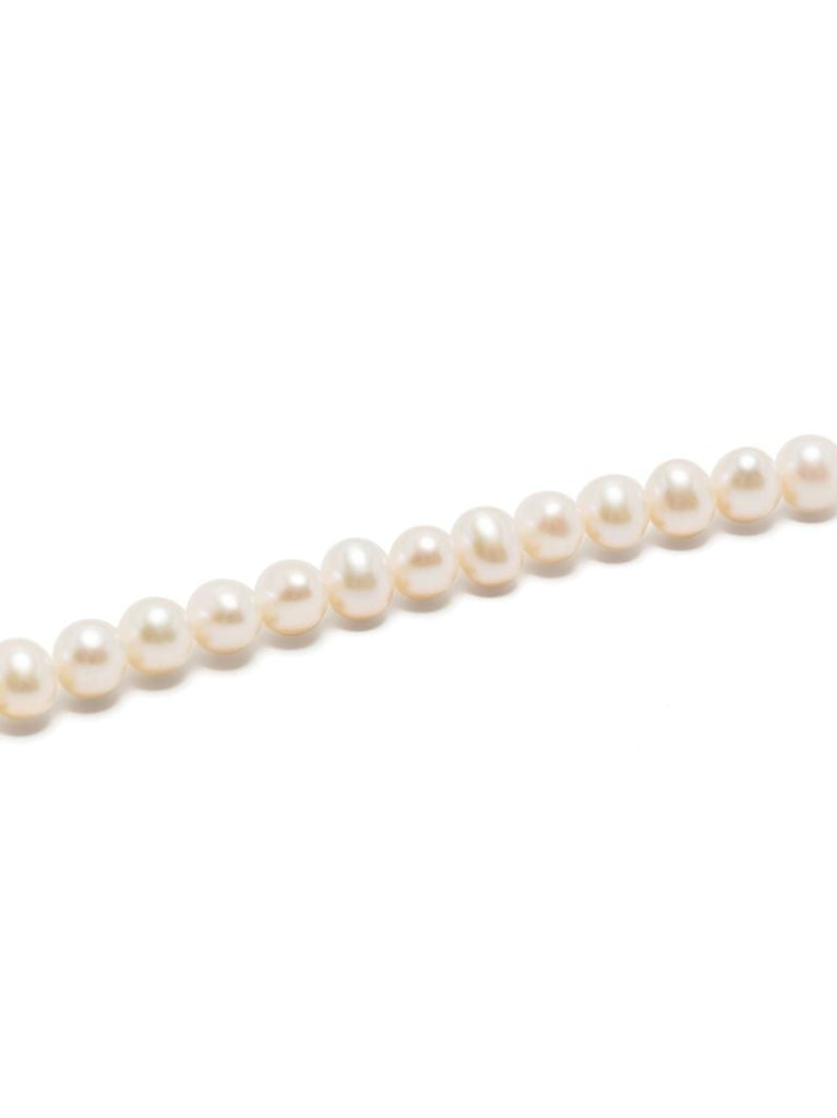 14k Yellow Gold Pearl Necklace