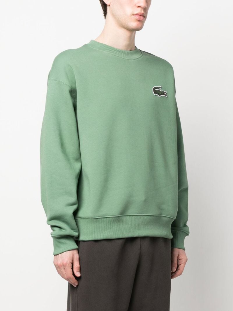 Green Logo Patch Sweatshirt