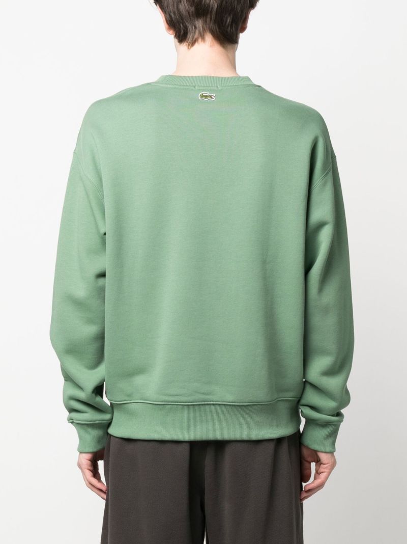 Green Logo Patch Sweatshirt