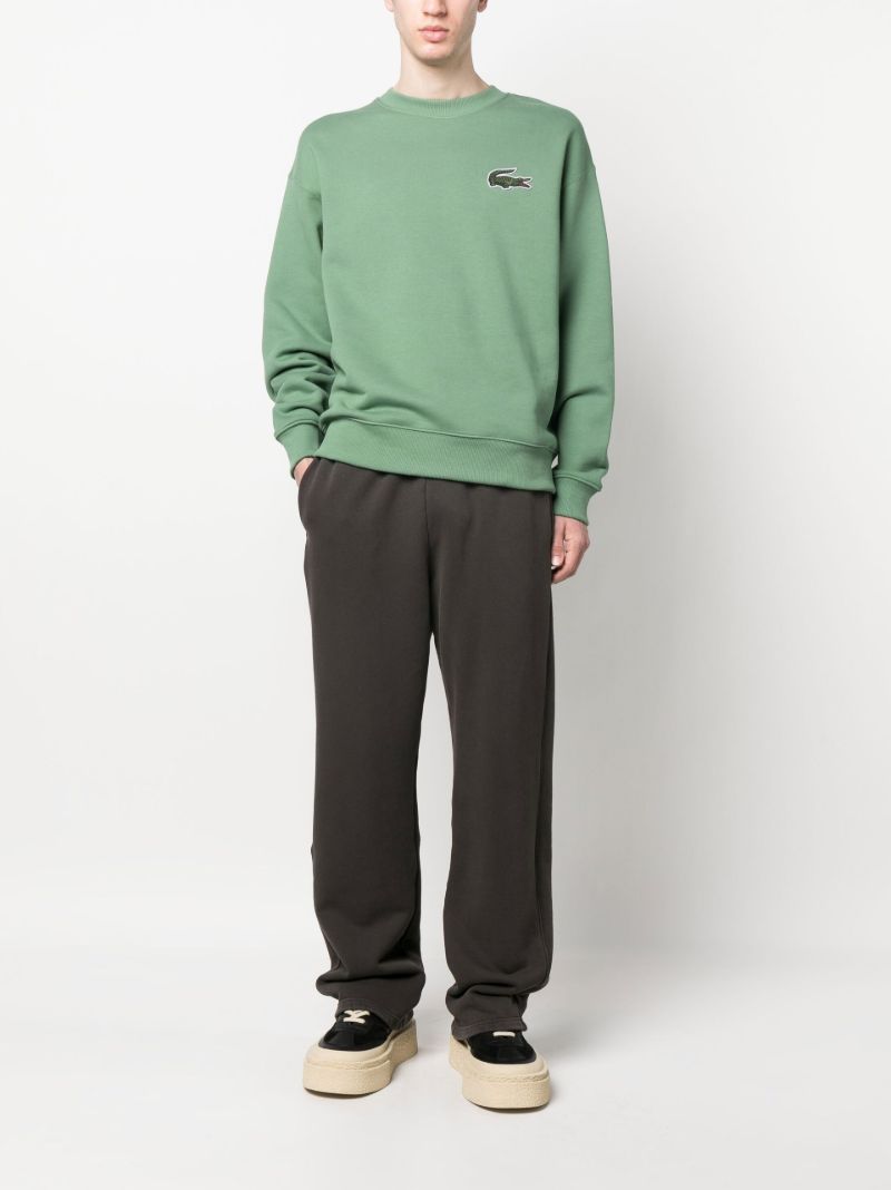 Green Logo Patch Sweatshirt